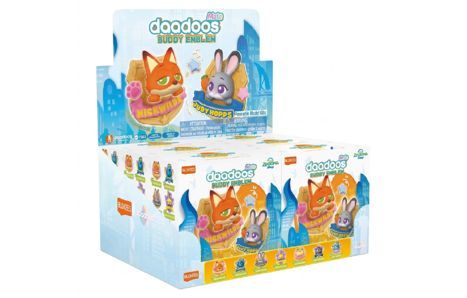 Blokees Zootopia Daadoos MATE Series 01 - Buddy Emblem
